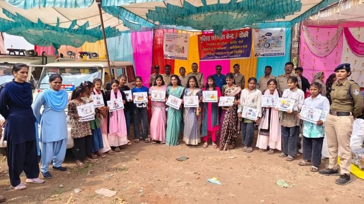 भोंगर्या हाट में दी जानकारी