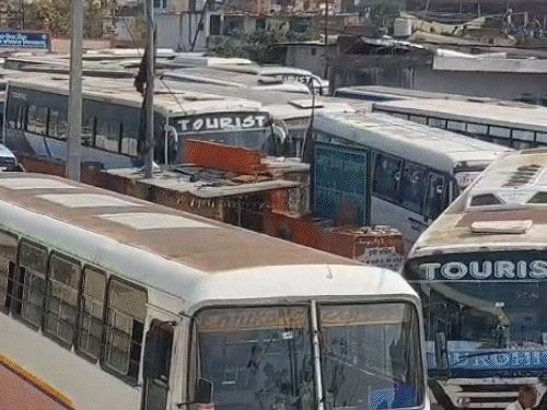 Rajasthan Bus Strike Protest Photos Update; Operators Vs RTO Action