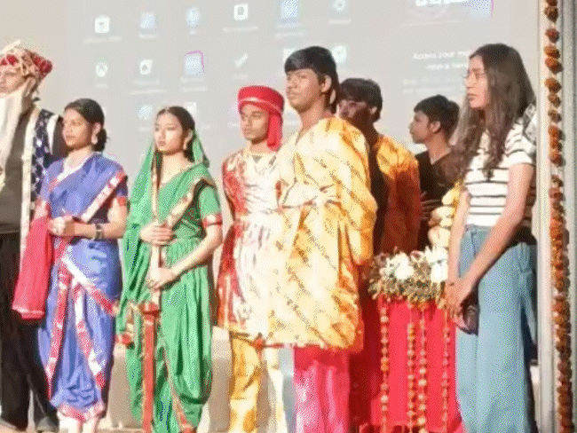 MANIT में भारतीय ज्ञान परंपरा फेयर का आयोजन:मॉर्डन युग में पुरानी संस्कृति का संगम, छात्रों ने छावा फिल्म के दृश्य की नाट्य प्रस्तुति की