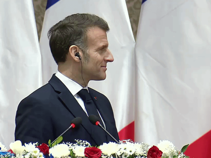 मोदी बोले- भारत एवरेस्ट तक उड़ने वाला हेलिकॉप्टर बनाएगा:फ्रांस स्पेशल पार्टनर; मैक्रों बोले- दुनिया की कई बड़ी कंपनियों के CEO भारतीय