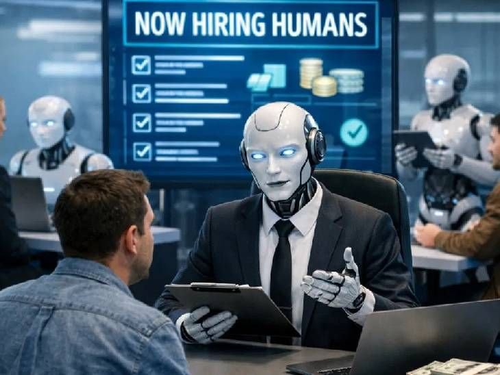 इंसानों को नौकरी पर रख रहा एआई:‘रेंट-ए-ह्यूमन’ पर 5 लाख से ज्यादा लोग जुड़े; एक्सपर्ट की चिंता- जोखिम वाले काम करवा लिए तो जवाबदेही किसकी