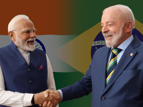 पीएम मोदी से आज मिलेंगे ब्राजीलियन प्रेसिडेंट डी सिल्वा:भारत-ब्राजील के बीच ट्रेड डील पर मुहर संभव, लूला बोले थे- हमारी एयरोस्पेस कंपनी यहां प्लांट खोलेगी