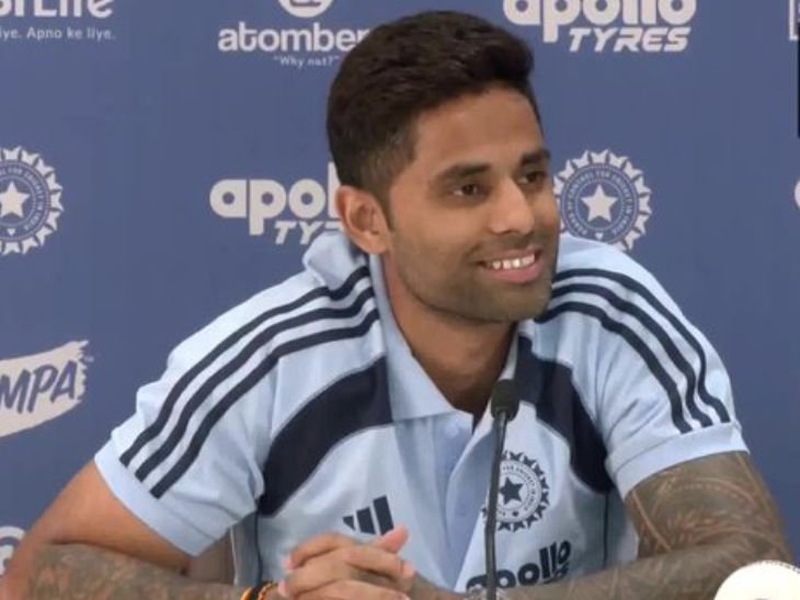 सूर्या बोले– अभिषेक के फॉर्म की चिंता न करें:उनकी चिंता करें, जिसके खिलाफ उनका बल्ला चलेगा; वर्ल्डकप के तीनों मैच में 0 पर आउट हुए