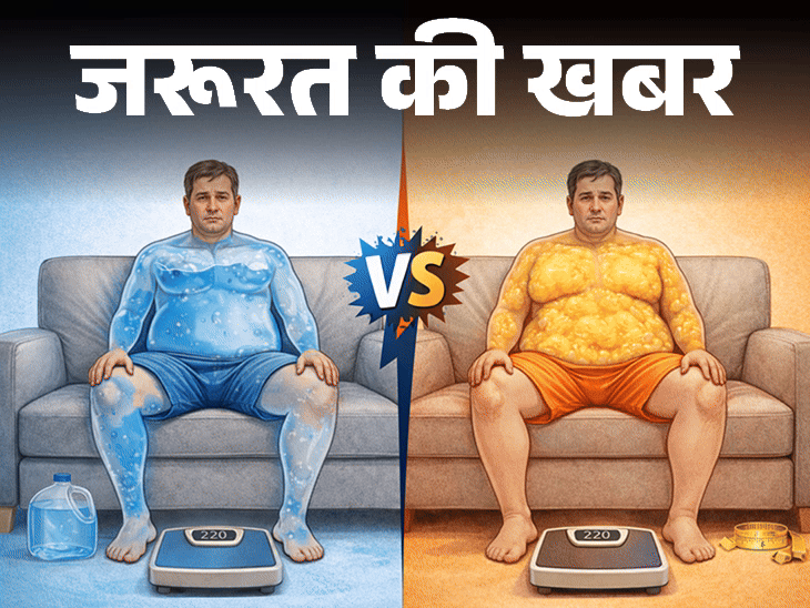 Water Weight Vs Body Fat; Warning Signs - Health Risk