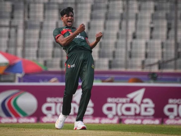 बांग्लादेश ने पाकिस्तान को सिर्फ 15.1 ओवर में हराया:पहले वनडे में 8 विकेट से जीत हासिल की; नाहिद राणा ने 5 विकेट लिए