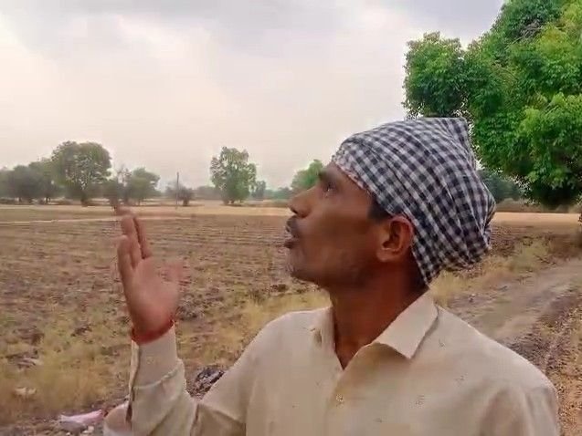 खरगोन में तीन दिन ओला-बारिश का अलर्ट:खेतों में पड़ी 60% गेहूं की फसल पर खतरा; 70-80 km/h की रफ्तार से चली हवाएं