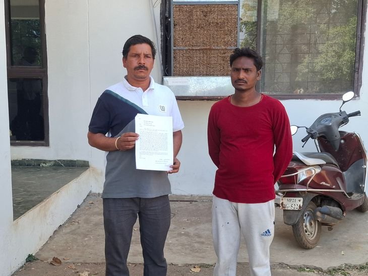 गर्भवती महिला समेत आदिवासी परिवार को पीटा:कटनी में दबंगों की एसपी से शिकायत, आरोपियों को पकड़ने की मांग