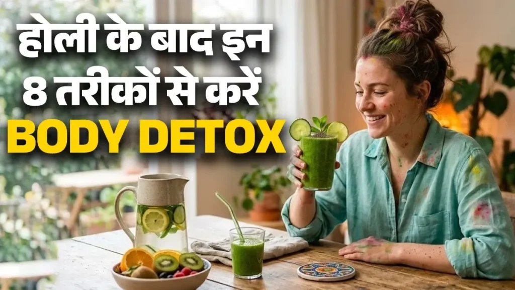 होली के बाद बॉडी डिटॉक्स