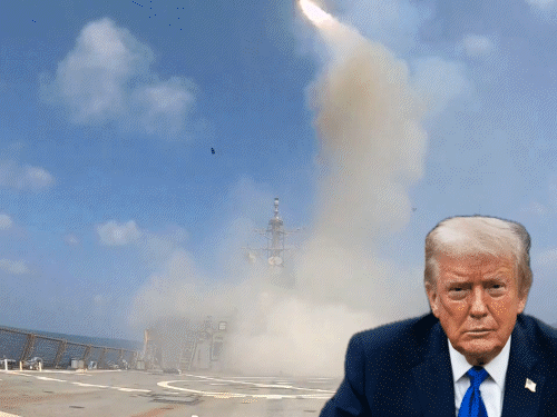 US Iran Missile Attack Video; Tomahawk Cruise