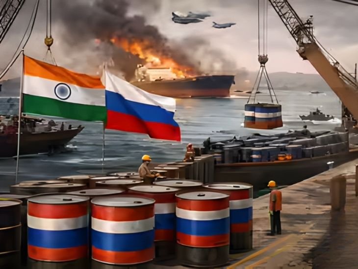 India Ramps Up Russia Crude Oil Bookings Amid Middle East Tensions