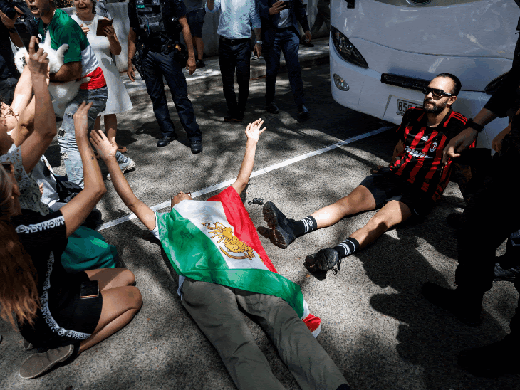 Lebanon Families Shelter Schools | Israel-Iran War Photos
