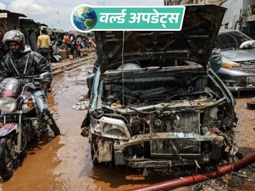 वर्ल्ड अपडेट्स:केन्या में भारी बारिश से तबाही, बाढ़ से 66 लोगों की मौत, हजारों लोग घर छोड़ने को मजबूर