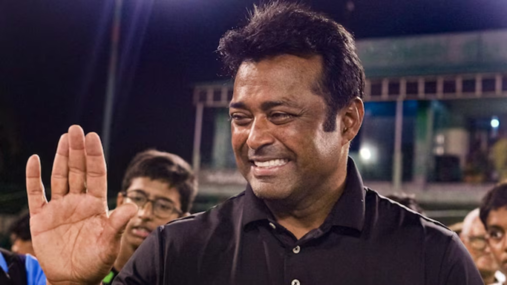Former ace Tennis star Leander Paes joins BJP.