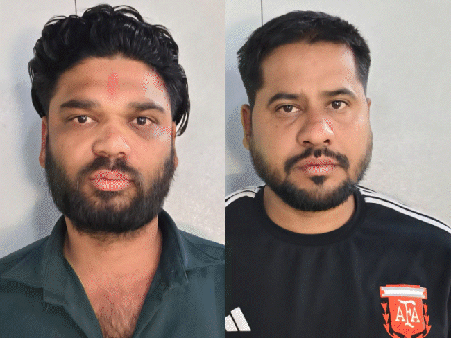 10 पेटी अंग्रेजी शराब के साथ दो आरोपी गिरफ्तार:रायसेन-विदिशा से सस्ती शराब लाकर भोपाल में होम डिलीवरी कर रहे थे