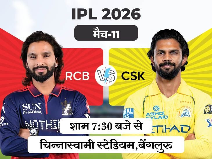 Virat Kohli MS Dhoni; RCB vs CSK IPL 2026 LIVE Score Update