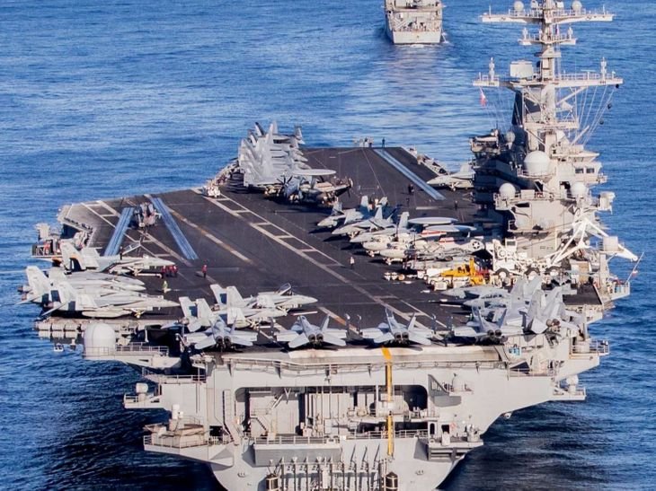 USS George Bush Africa Circumnavigate Gulf