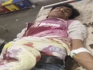 ग्वालियर में युवक पर जानलेवा हमला, हालत गंभीर:दोस्तों ने विवाद के बाद मारा चाकू, लिवर में फंसा, जयपुर रेफर