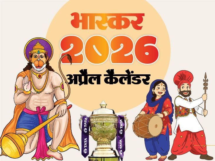 April 2026 Events Calendar; Assembly Election Hanuman Jayanti Baisakhi IPL