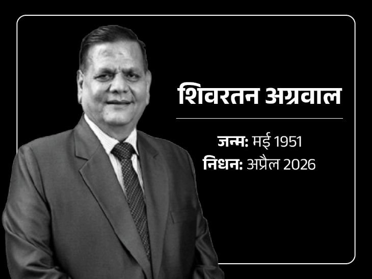 बीकाजी के CMD शिवरतन अग्रवाल का हार्ट अटैक से निधन:चेन्नई में ली अंतिम सांस, पत्नी के ऑपरेशन के लिए परिवार के साथ गए थे