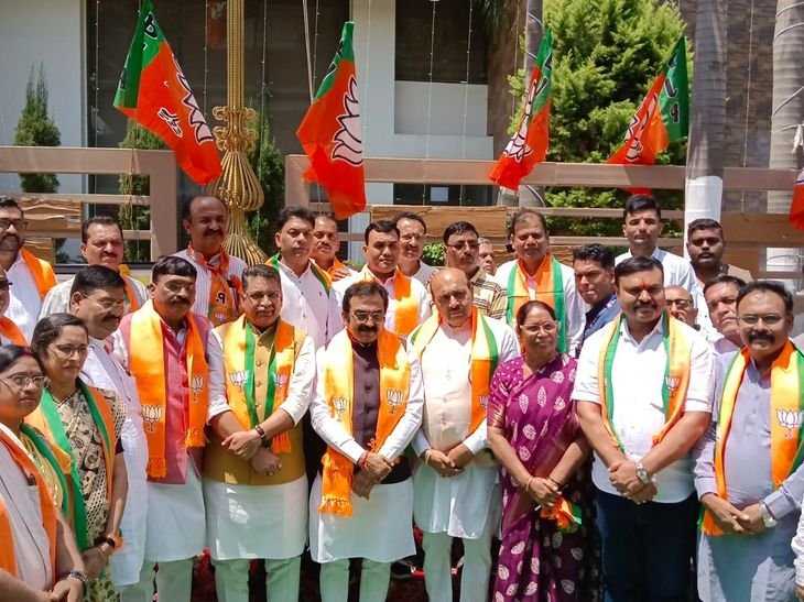 भाजपा स्थापना दिवस पर रानीताल कार्यालय में कार्यक्रम:मंत्री राकेश सिंह ने कहा, यह पार्टी के लिए पर्व जैसा अवसर