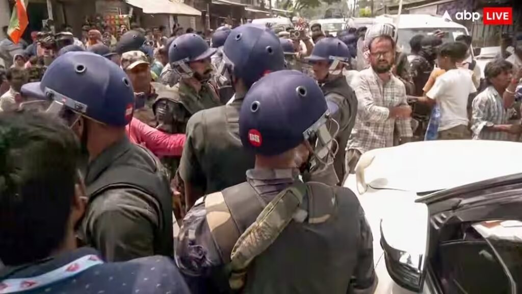 पश्चिम बंगाल विधानसभा चुनाव 2026: मुर्शिदाबाद में पत्थरबाजी, बिरम-दिनाजपुर में बीजेपी बाजी का फोड़ा सिर..., वोट के बीच बंगाल में हंगामा