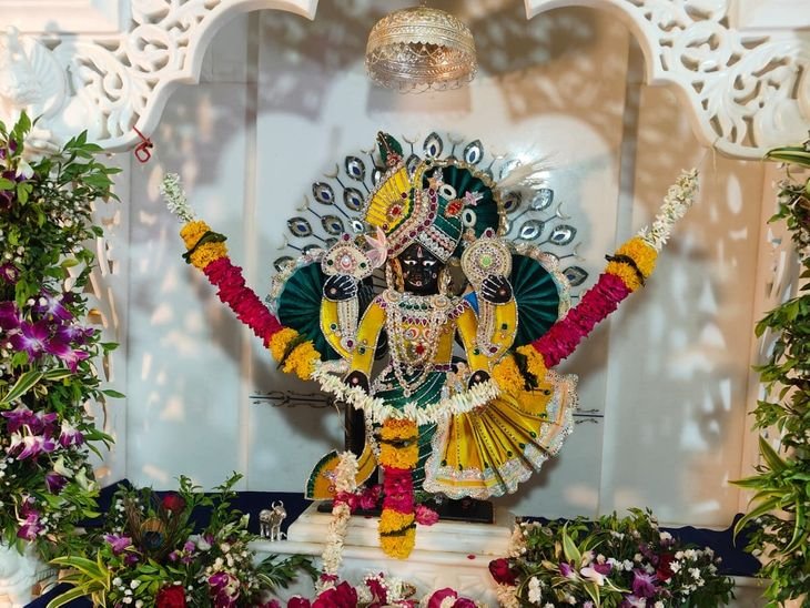 बड़वानी में श्री सांवलियाजी पाटोत्सव का समापन:शोभायात्रा और महाप्रसादी में उमड़ी भीड़; गौमाता को राष्ट्र माता घोषित करने के अभियान