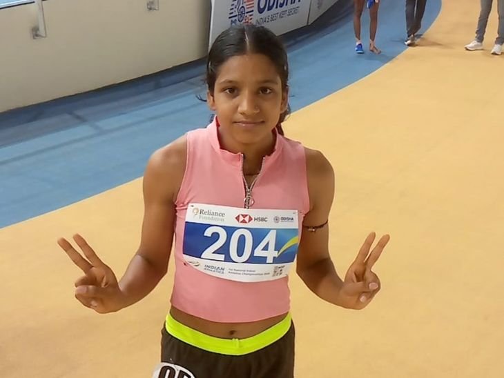 नरसिंहपुर की प्रीति को 800 मीटर में रजत पदक:इंडियन एथलेटिक्स सीरीज-3 में दिल्ली की धाविका से हुआ कड़ा मुकाबला