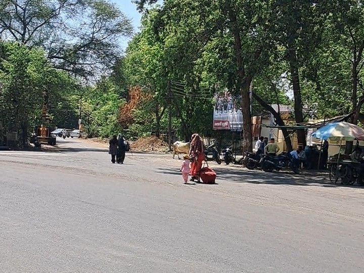 मंडला में अगले दो दिन चलेगी लू:तापमान 41.6 डिग्री सेल्सियस पहुंचा, सड़कों पर दिन में आवाजाही कम