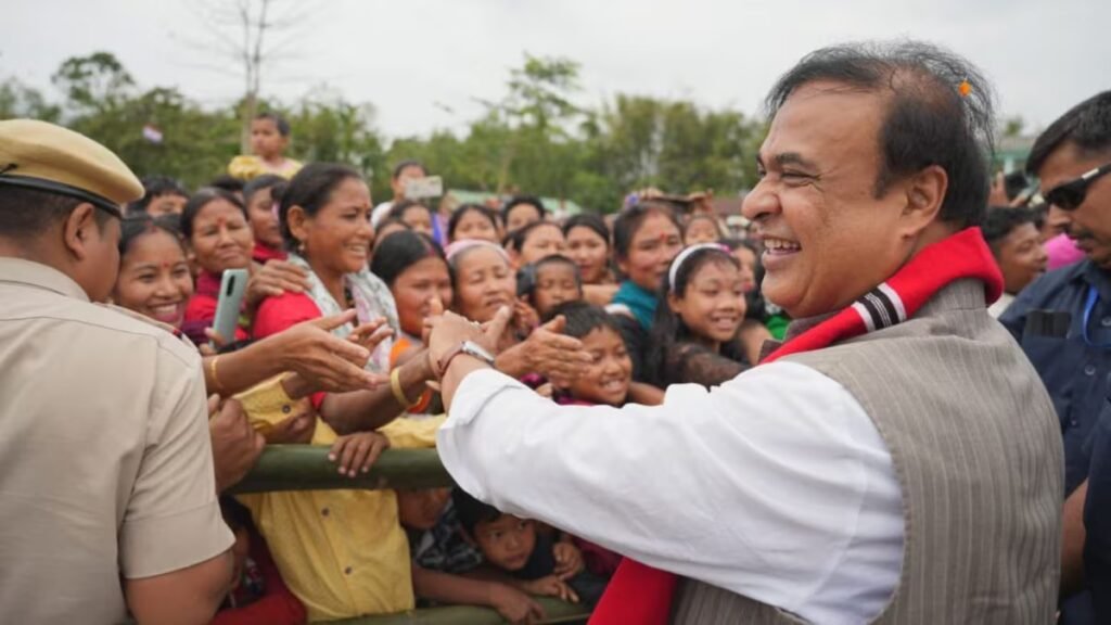 BJP releases manifesto ahead of Assam Assembly elections 2026. (Image: ANI)