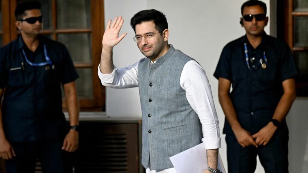 2/3rd MPs of AAP in Rajya Sabha announce merging with the BJP.