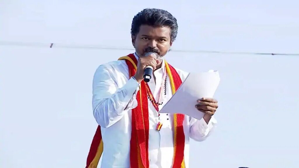 टीवी के प्रमुख विजय ने चुनावी घोषणा पत्र जारी किया, महिलाओं को 2500 रुपये की मासिक सहायता देने का वादा,