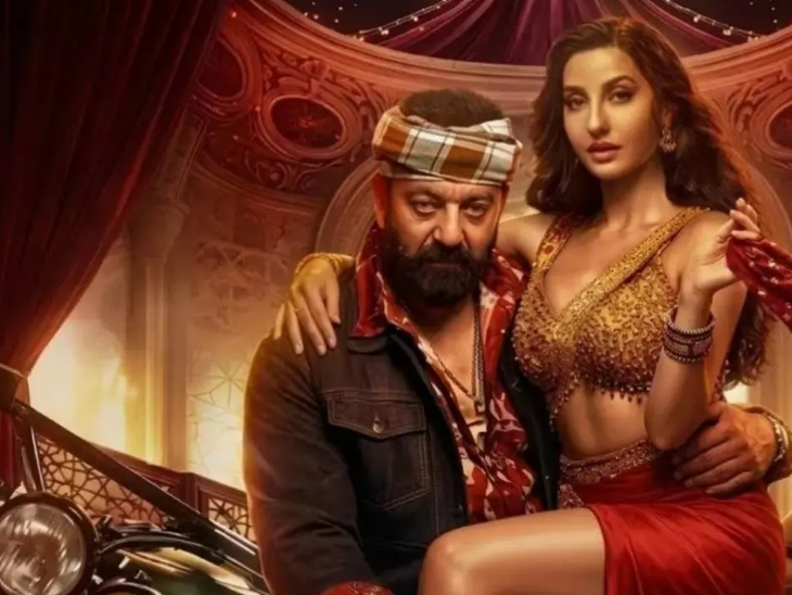 संजय दत्त ने अश्लील गाने पर माफी मांगी:महिला आयोग से बोले- लिरिक्स का पता नहीं था; 50 आदिवासी बच्चों की पढ़ाई का खर्च उठाएंगे