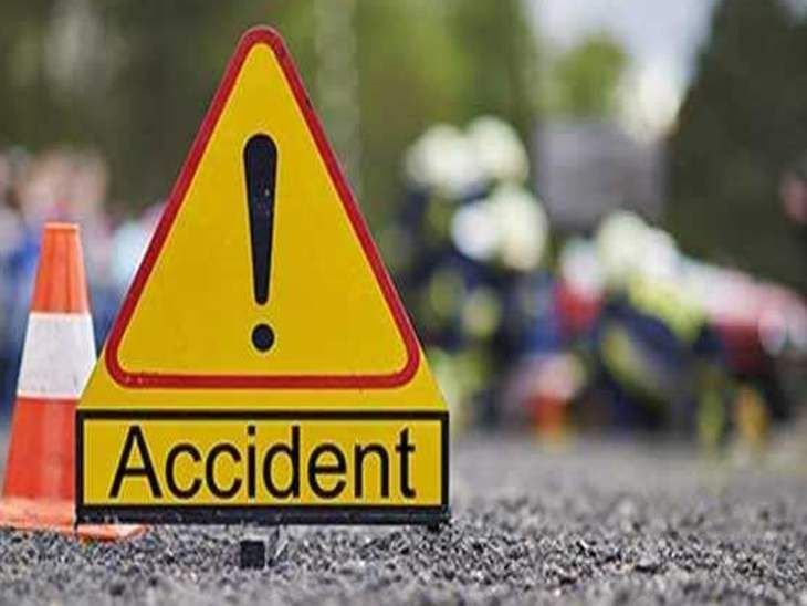 इंदौर में अज्ञात वाहन की टक्कर से व्यक्ति की मौत:सड़क पार करते वक्त हादसा, राहगीरों ने अस्पताल पहुंचाया; परिजनों की तलाश जारी