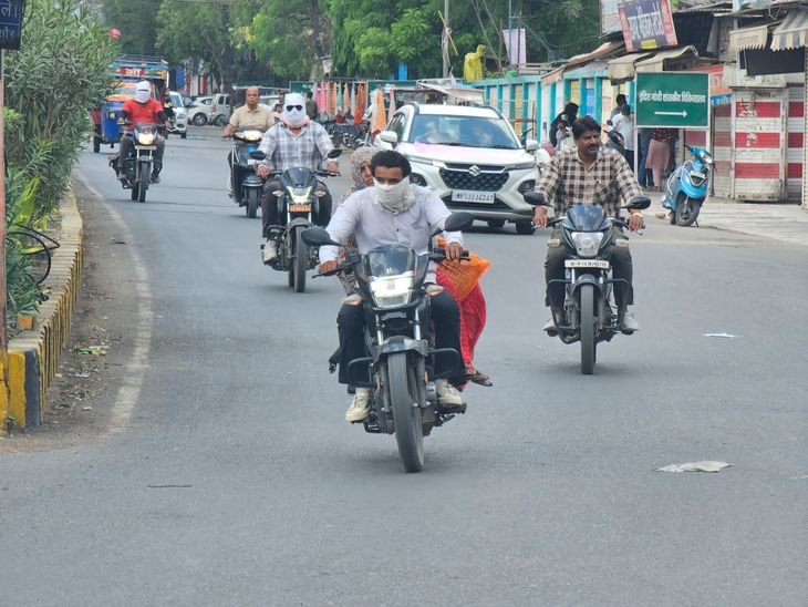 मंदसौर में 41°C तापमान, ऑरेंज अलर्ट जारी:भीषण गर्मी से जनजीवन प्रभावित, 28-29 अप्रैल को मौसम बदलने के आसार