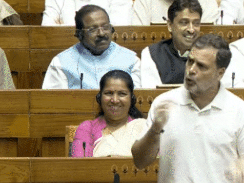 Parliament 2026 Photos; Rahul Gandhi om birla anurag thakur| Women's Reservation Bill