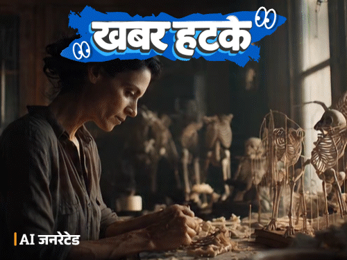 Khabar hatke- Weird News: AI Girlfriend Craze, Grooms 100ft Money Garland