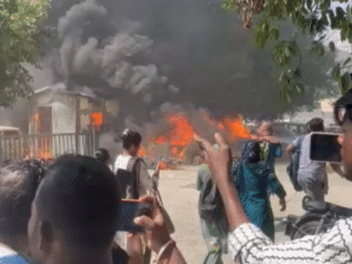 Noida Factory Workers Protest Salary Hike; Violence Erupts