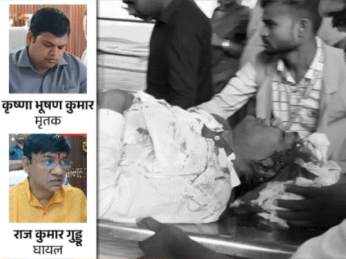 भागलपुर में चैंबर में घुसकर ऑफिसर को गोलियों से भूना:नगर परिषद में फायरिंग करते घुसे अपराधी, चेयरमैन बीजेपी नेता के सिर में भी गोली मारी