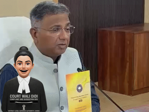 राजस्थान के स्कूलों में आज जज पढ़ाएंगे:1400 जज लेंगे क्लास, 8 से 12वीं तक के स्टूडेंट्स का कॉमन सेशन होगा