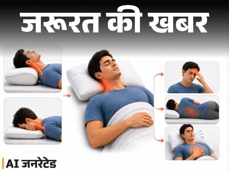 Sleeping Pillow Types; Sleep Position - Spine Alignment
