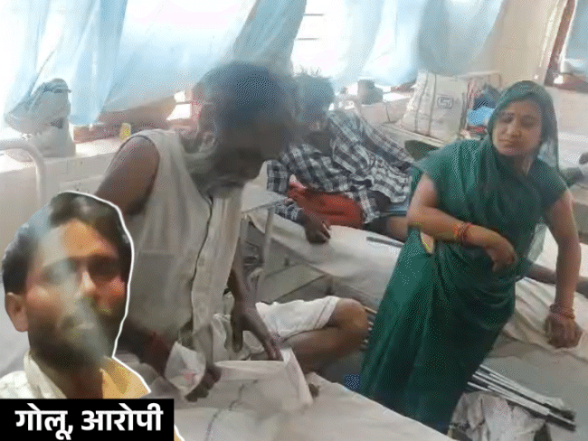 ससुरालवालों को फंसाने स्पीकर बम बनाया, मंदिर परिसर में रखा:ब्लास्ट में तीन लोग घायल, पुजारी को किए मैसेज से पकड़ में आया आरोपी