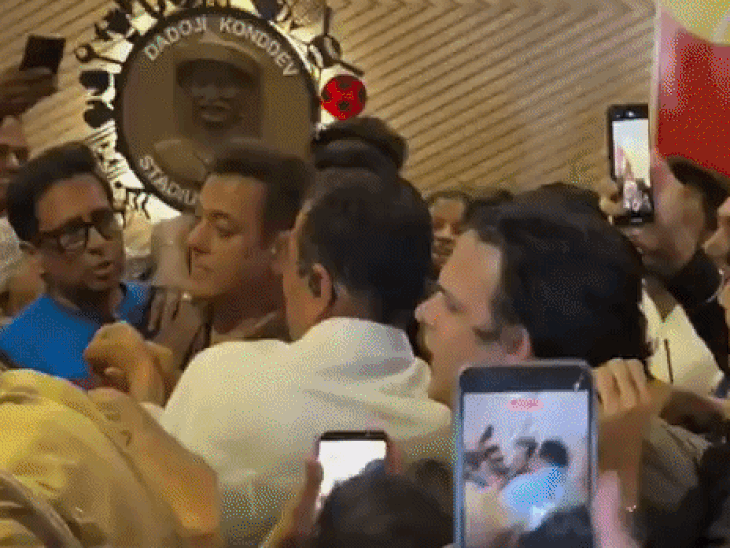 Salman khan mobbed by fans in precident cup 2026 opening ceremony