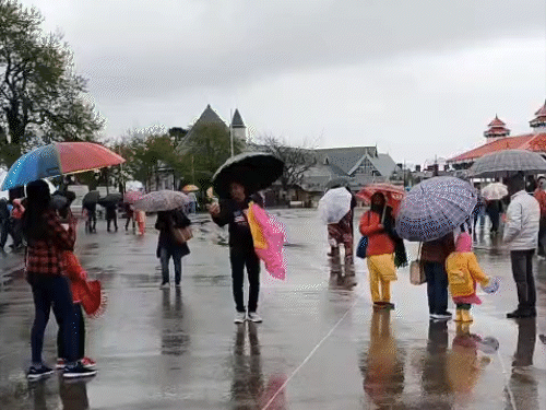 हिमाचल में अप्रैल में सामान्य से 142% ज्यादा बारिश:आज फिर 5 जिलों में तूफान का अलर्ट; 24 घंटे में 3.2 डिग्री बढ़ा टेंपरेचर