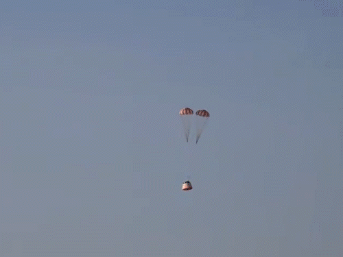 Gaganyaan Crew Module Parachute Test Success