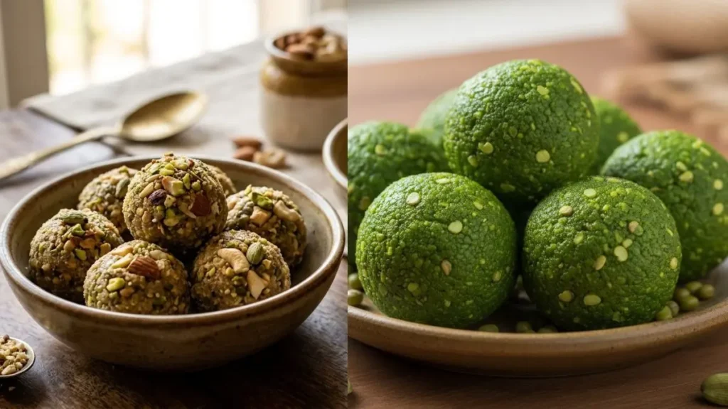 हरी मूंग के लड्डू रेसिपी