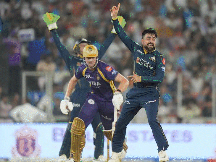 कैमरन ग्रीन के छक्के पर कार से टकराई गेंद:सुंदर ने कैच, बटलर ने स्टंपिंग छोड़ी, चक्रवर्ती ने सीजन का पहला विकेट लिया; टॉप मोमेंट्स