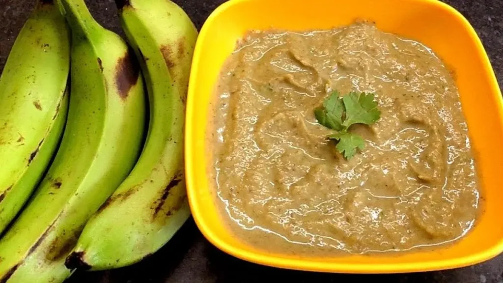 कच्चे केले के छिलके की चटनी