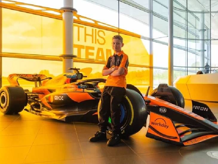 11-year-old Harry Williams becomes McLaren's youngest driver, being called the future Hamilton
