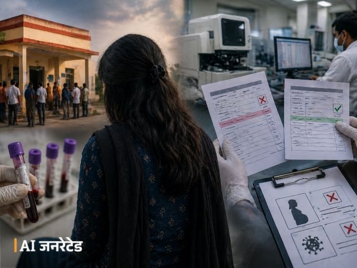 खांसी की जांच कराने आई अविवाहित को बताया प्रेग्नेंट:स्वस्थ युवक को हैपेटाइटिस का मरीज, गड़बड़ी या फ्री जांच का मॉडल फेल करने की कोशिश?