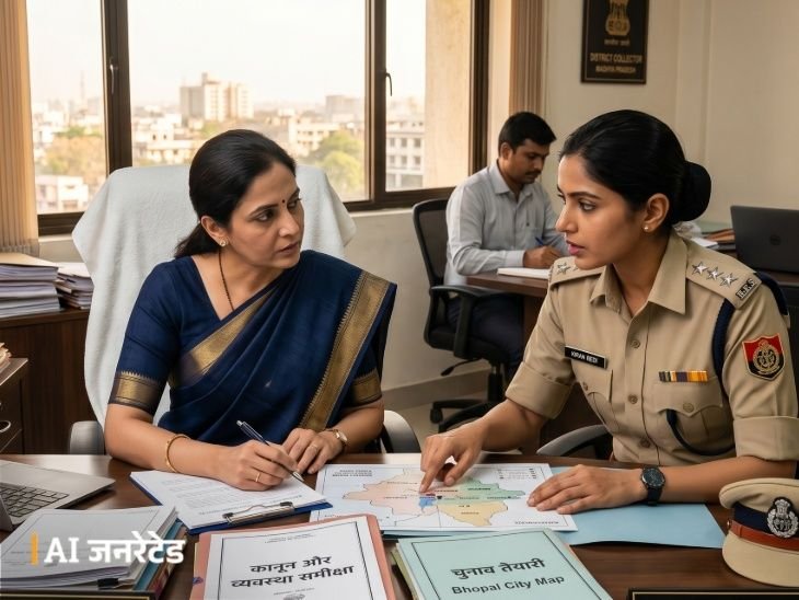MP में 31% महिला कलेक्टर, दक्षिणी राज्यों में 39%:प्रशासन में भी महिलाओं को बड़ी जिम्मेदारियां देने में राज्य पीछे